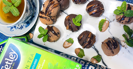 Tetley Green Tea Mint and Chocolate Truffles