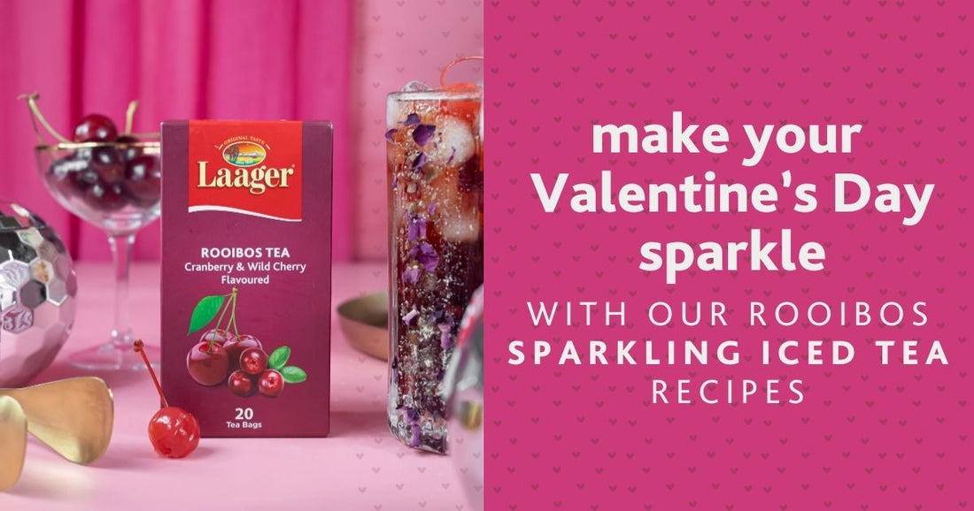 Make your Valentine’s Day sparkle with these spectacular Rooibos sparkling tea recipes!