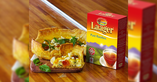 Laager Tomato Pie with Rooibos Honey & Feta